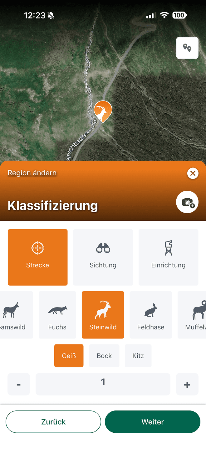Jede Sichtung, jeder Abschuss dokumentiert