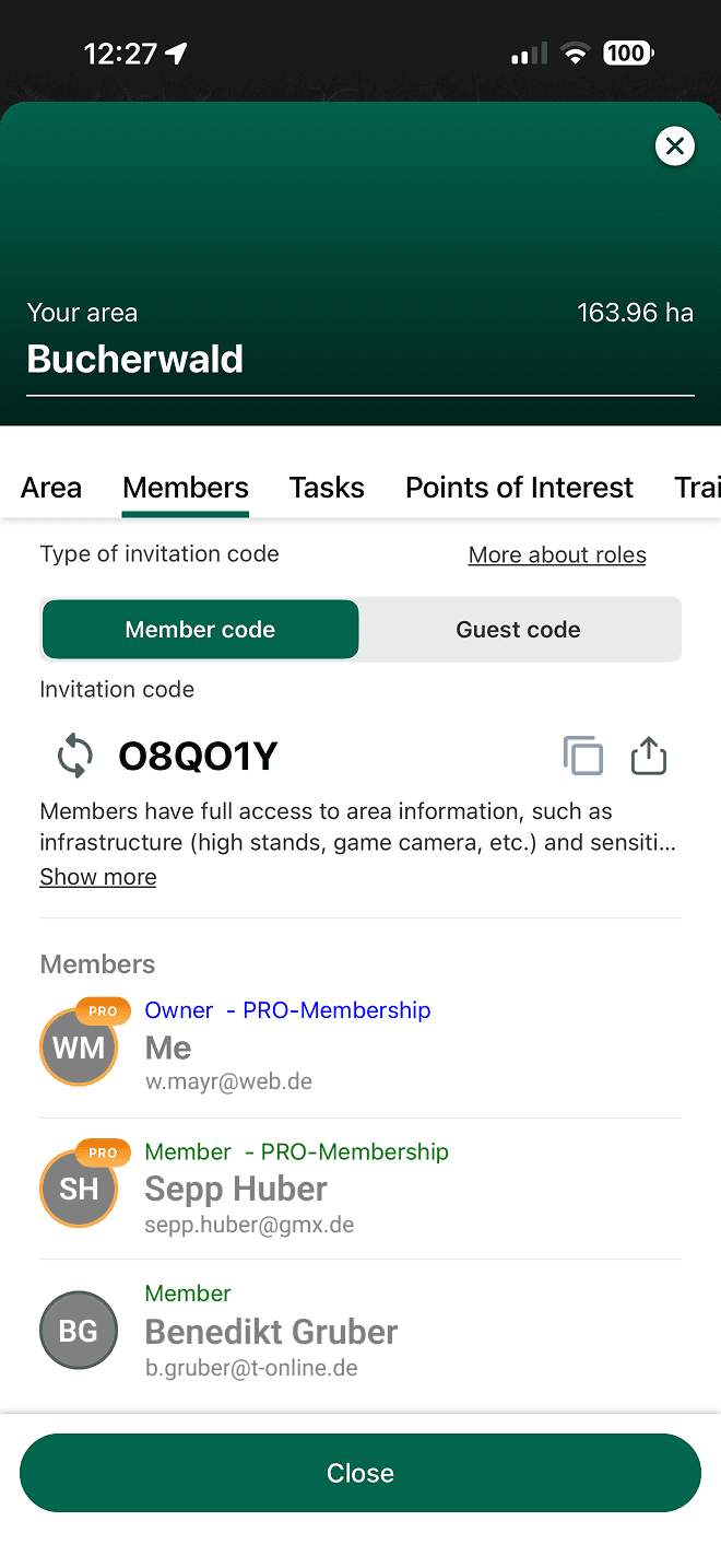 Coordinate with your hunting team