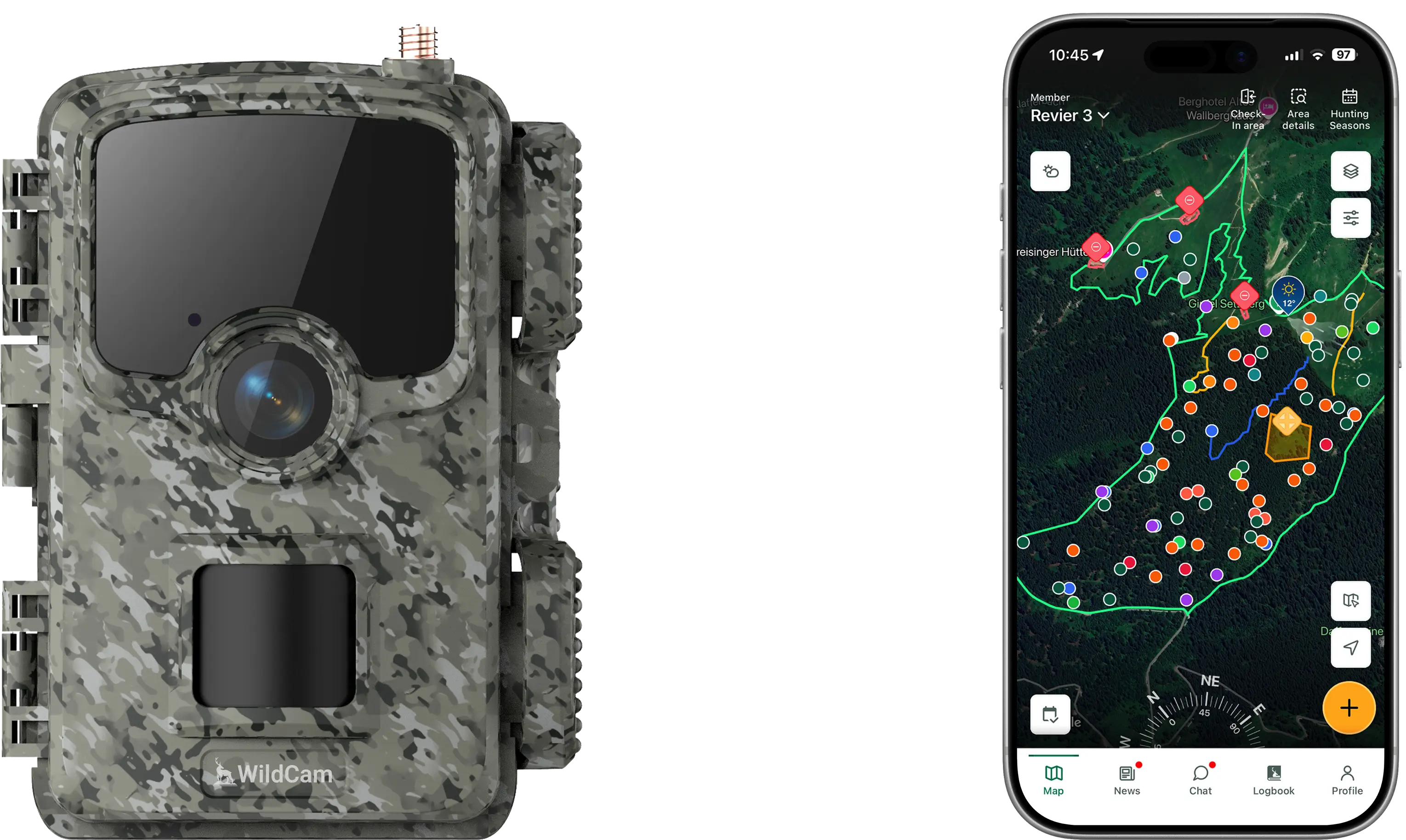 Connect it to the app.