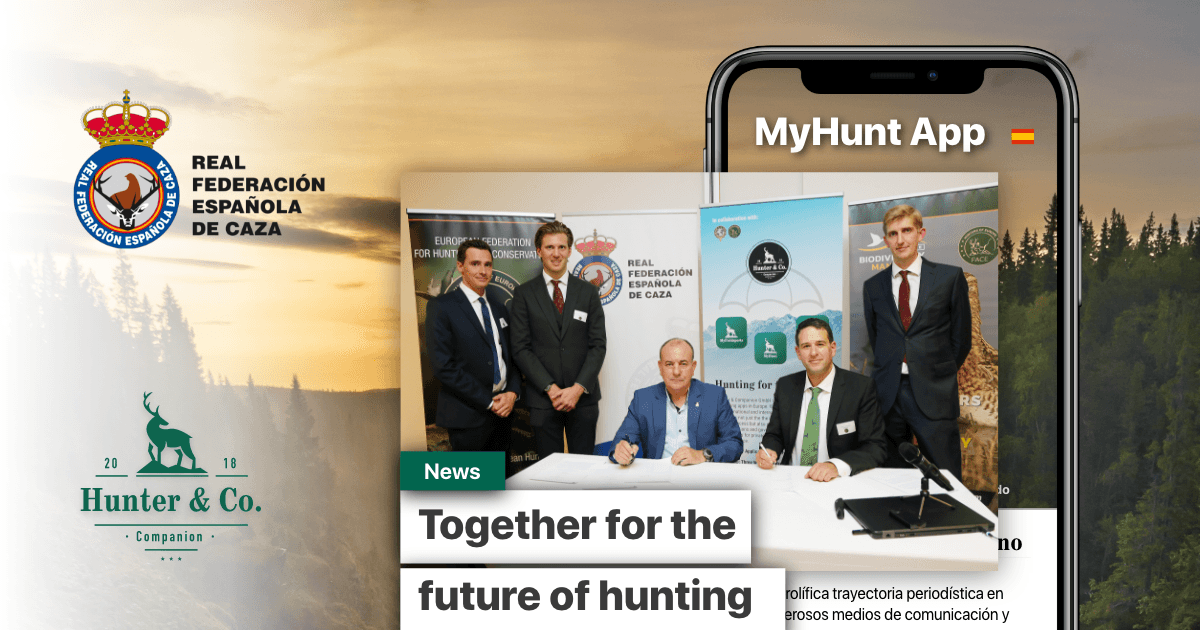 Hunter & Co And RFEC Announce A New Partnership For The Future Of Hunting In Spain.